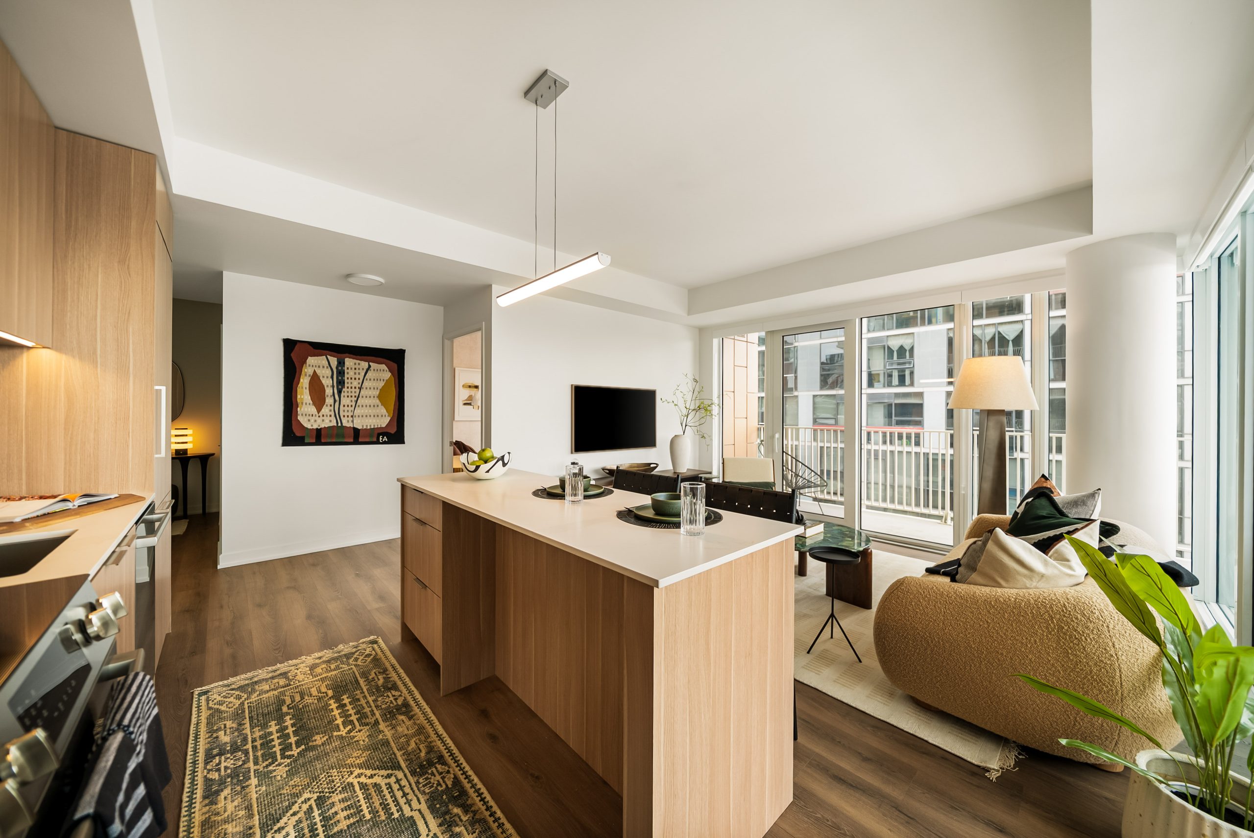 Two Bedroom - Kitchen & Living