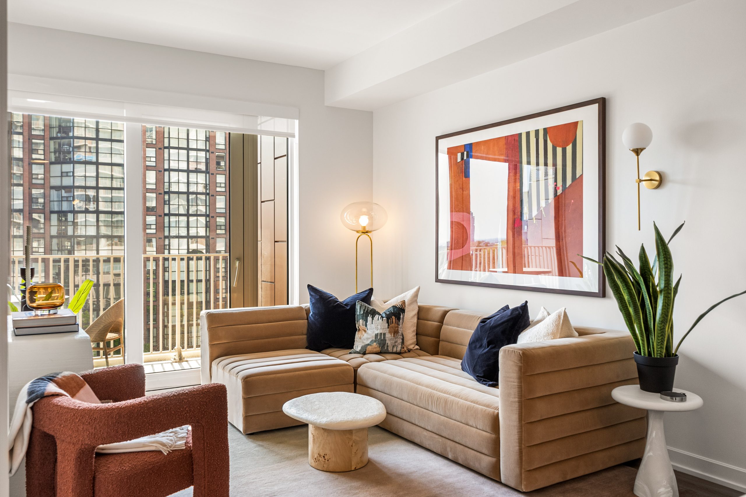 One Bedroom - Living